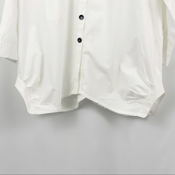 IC by Connie White Button Down Blouse XXL - Picture 3 of 6